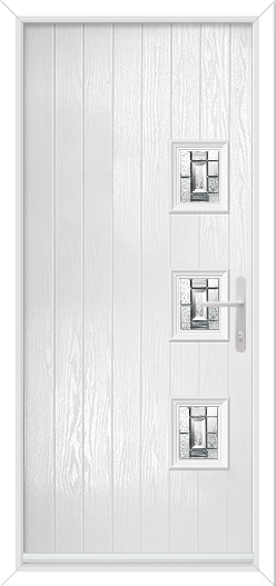 Cottage 3 Rectangles Offset Right with Prairie Zinc