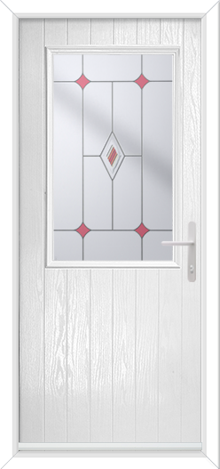 Cottage Half with Fusion Jewel Red
