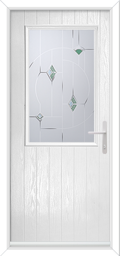 Cottage Half with Murano Green