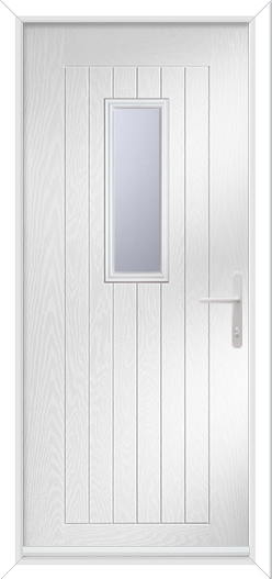 Rustic Cottage Large Rectangle with Sandblasted