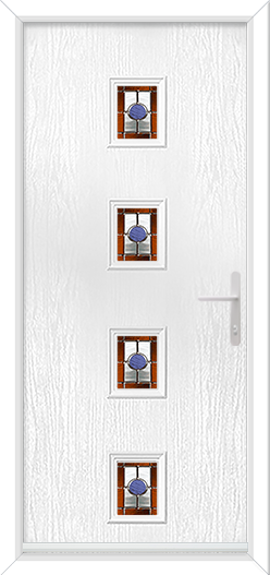 Bohemia 4 Rectangles with Dorchester Amber