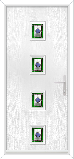 Bohemia 4 Rectangles with Dorchester Green