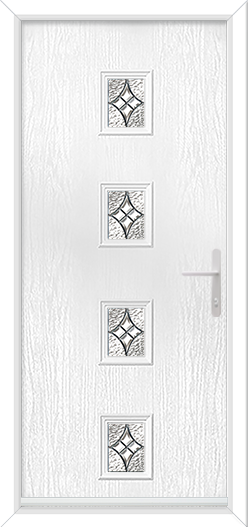 Bohemia 4 Rectangles with Platinum Elegance