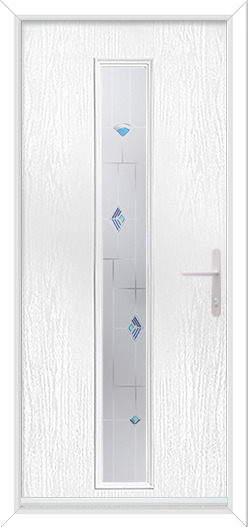 Bohemia Long Rectangle with Murano Blue